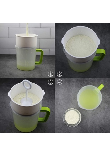 Yulaf Çayı Meyve Suyu ve Soya Sütü Filtre Fincan Her Cüruf Filtrasyon Tıbbı Yeniden Kullanılabilir Ellerinizi Sağlamlaştırmanıza Gerek Yok (Yurt Dışından) fiyatları