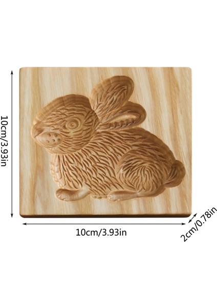 J Tarzı Yeni Kurabiye Kalıbı Kesici 3D Ahşap Zencefilli Pişirme Kalıpları Mutfak Diy Kurabiye Araçları Mutfak Pişirme Aksesuarları Kek Dekorasyon (Yurt Dışından)