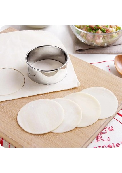 Beyaz Stil Paslanmaz Çelik Yuvarlak Börek Kalıpları Yumurta Tartları Börek Sarıcı Kalıp Bisküvi Kesme Mutfak Aletleri (Yurt Dışından) modelleri