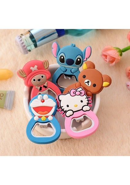 D Stili Yaratıcı Karikatür Çok Işlevli Silikon Paslanmaz Çelik Şişe Açacağı Bira Buzdolabı Açacakları Mutfak Aletleri (Buzdolabı Mıknatısı Olabilir) (Yurt Dışından) indirimleri