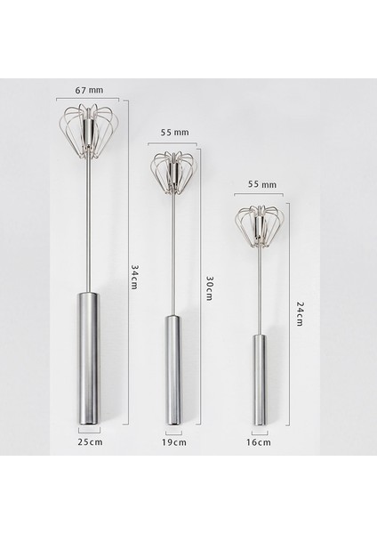 Yumurta Çırpıcı Çırpma Stili 3 Boyutlu Yarı Otomatik Mikser Yumurta Çırpıcı Manuel Kendinden Dönen Paslanmaz Çelik Çırpıcı El Blender Yumurta Kreması Karıştırma Mutfak Aletleri (Yurt Dışından) modelleri