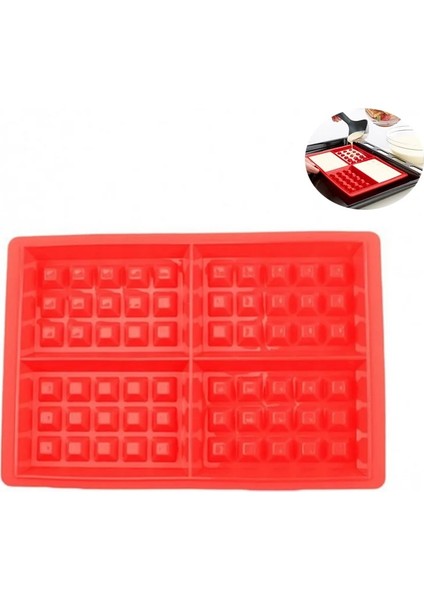 Kalp Şeklinde Tarzı Gıda Kalıbı Ev Mutfak Waffle Kalıbı Yapışmaz Kek Kalıbı Makineleri Mutfak Silikon Waffle Bakeware Mutfak Aksesuarları Araçları (Yurt Dışından) fiyatları
