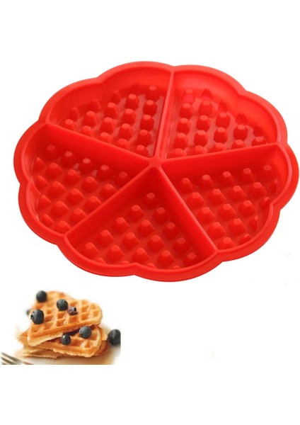 Kalp Şeklinde Tarzı Gıda Kalıbı Ev Mutfak Waffle Kalıbı Yapışmaz Kek Kalıbı Makineleri Mutfak Silikon Waffle Bakeware Mutfak Aksesuarları Araçları (Yurt Dışından) modelleri