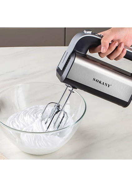 Gösterildiği Gibi Stil 800W Yüksek Güç Elektrikli Gıda Mikser Hamur Blender Yumurta Çırpıcı Spiral Çırpma Krema Mikser Ev Mutfak Pişirme Araçları (Yurt Dışından)