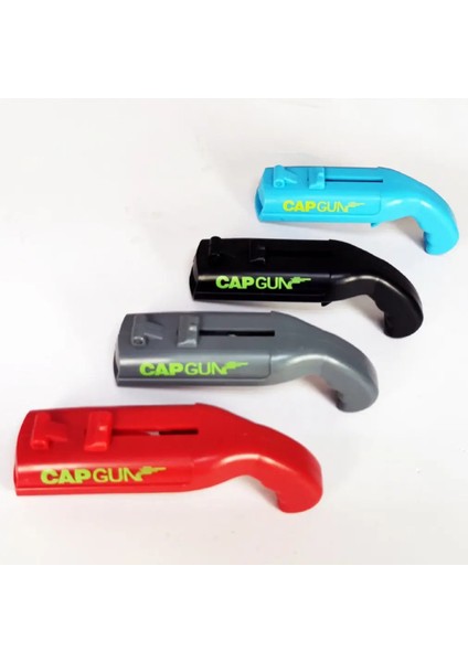 Siyah Stil Kap Tabancası Bira Açacağı Şişe Uçan Kap Başlatıcı Atıcı Parti Içme Oyunu Oyuncak Mutfak Gadget Bar Aksesuarları Destapador Pistola (Yurt Dışından) indirimleri