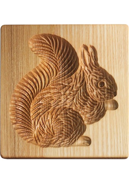 G Tarzı Pişirme Kalıbı Kurabiye Kalıbı 3D Ahşap Zencefilli Pişirme Kalıpları Mutfak Diy Kurabiye Kesici Mutfak Aksesuarları Pişirme Kek Dekorasyon (Yurt Dışından)