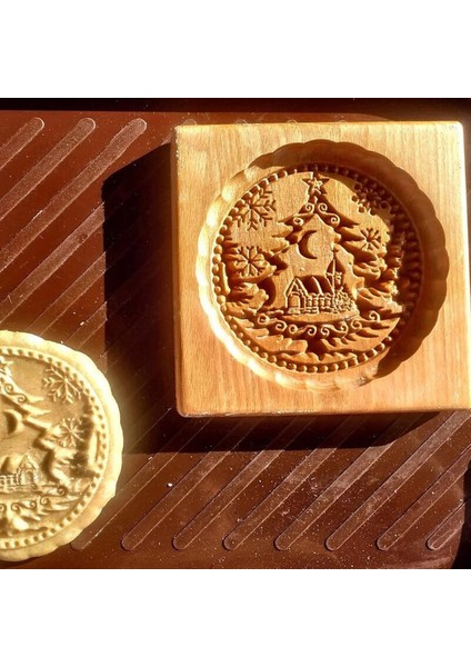 P Stili Yeni Kurabiye Kalıbı Kesici 3D Ahşap Zencefilli Pişirme Kalıpları Mutfak Diy Kurabiye Araçları Mutfak Pişirme Aksesuarları Kek Dekorasyon (Yurt Dışından) fırsatları