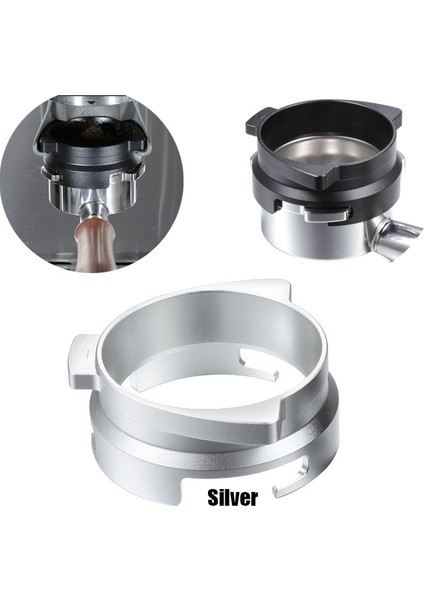 Gümüş Tarzı Breville Filtre Sepeti Değiştirme Espresso Makinesi Aksesuar Kahve Aracı Için 54MM Kahve Dipsiz Portafilter (Yurt Dışından)