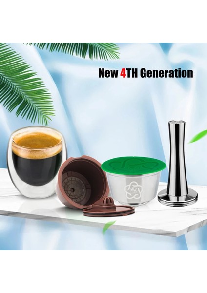 Resim Stili Olarak Icafilas Nescafe Dolce Gusto Için Yeniden Kullanılabilir Kahve Kapsül Bölmesi Paslanmaz Çelik ve Plastik Dolum Kahve Filtreleri Damlatıcı Sepetler (Yurt Dışından) fırsatları