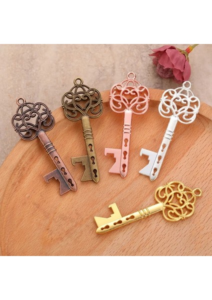 5 Adet-Gül Altın Tarzı 5 Adet Anahtar Şekilli Şişe Açacağı Anahtarlık Şekilli Çinko Alaşım Gül Altın Anahtarlık Bira Şişe Açacağı Benzersiz Yaratıcı Hediye. Bira Açacağı (Yurt Dışından) fiyatları
