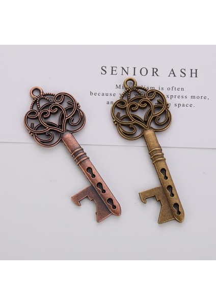 5 Adet-Gül Altın Tarzı 5 Adet Anahtar Şekilli Şişe Açacağı Anahtarlık Şekilli Çinko Alaşım Gül Altın Anahtarlık Bira Şişe Açacağı Benzersiz Yaratıcı Hediye. Bira Açacağı (Yurt Dışından) fırsatları