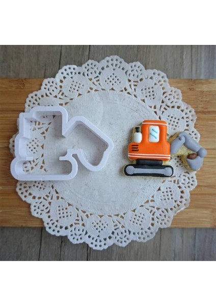 Beyaz Stil Et Sevimli Karikatür Kurabiye Kesici Araçları 3D Plastik Araba Şekli Zencefilli Kurabiye Kalıbı Dıy Pasta Kabartma Kurabiye Bisküvi Pişirme Kalıbı (Yurt Dışından) fiyatları