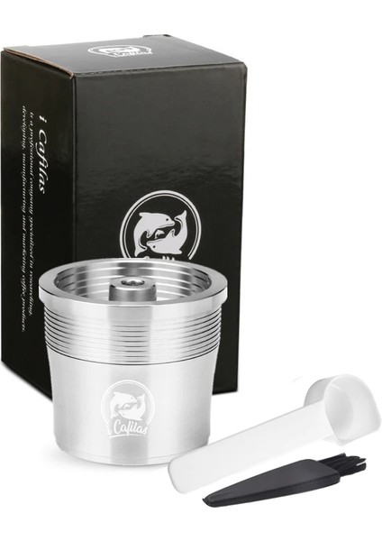 Resim Stili Olarak Recafimil Doldurulabilir Kapsül Yeniden Kullanılabilir Filtre Fincan Illy Xy Kahve Makinesi Için Metal Paslanmaz Çelik Kahve Pod (Yurt Dışından)