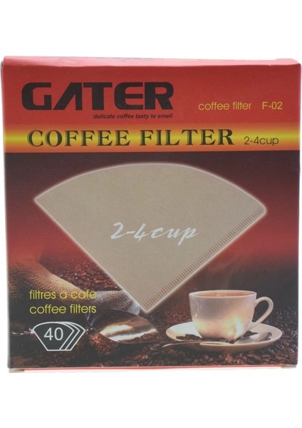 4 Bardak Kağıt Filtre Stili Kahve Damlatıcı V60 Barista Kahve Demleme Bardaklarına Dökmek Için Reçine Kahve Filtresi (Yurt Dışından)