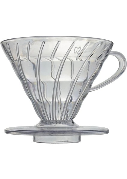 4 Bardak Kağıt Filtre Stili Kahve Damlatıcı V60 Barista Kahve Demleme Bardaklarına Dökmek Için Reçine Kahve Filtresi (Yurt Dışından)