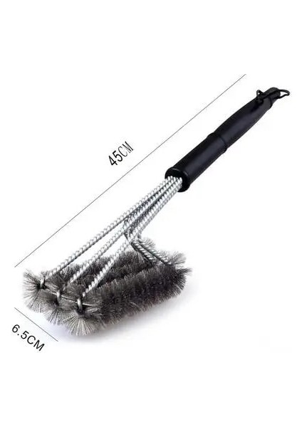 No.1 Tarzı Pizza Kesici Kabuğu Pizza Fırını Temiz Bakır Fırça Kazıyıcı Raf Makinesi Uzun Saplı Temizleme Fırçası Ev Izgarası Pirinç Barbekü (Yurt Dışından)