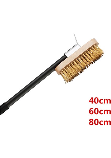 No.1 Tarzı Pizza Kesici Kabuğu Pizza Fırını Temiz Bakır Fırça Kazıyıcı Raf Makinesi Uzun Saplı Temizleme Fırçası Ev Izgarası Pirinç Barbekü (Yurt Dışından) fırsatları