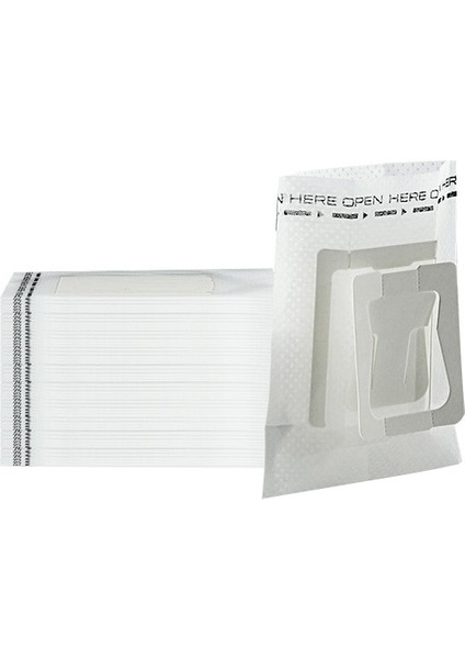 Beyaz Stil 7,5 x 9 cm Of Filtre Kağıt Torbalar Tek Kullanımlık Damla Kahve Torbası Taşınabilir Asılı Kulak Styl Espresso Kahve Aksesuarları Çay Demlik Aracı (Yurt Dışından)