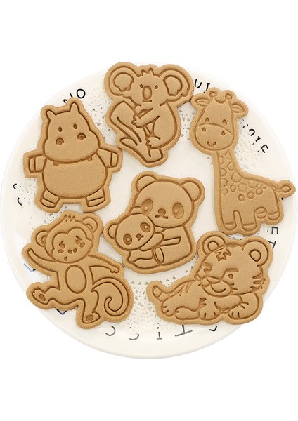 Dinozor Kıyafeti Stili Ookie Kesici Set Hayvan Dinozor Noel Kek Araçları Bisküvi Damga Fondan Kalıp Pişirme Sugarcraft Aksesuarları (Yurt Dışından) fiyatları