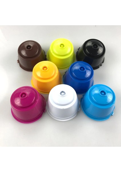 3 Adet Beyaz Stil Yeniden Kullanılabilir Kahve Kapsül Filtre Fincan Nescafe Dolce Gusto Için Doldurulabilir Kapaklar Kaşık Fırça Filtre Sepetleri Pod Yumuşak Tat Tatlı (Yurt Dışından) fırsatları