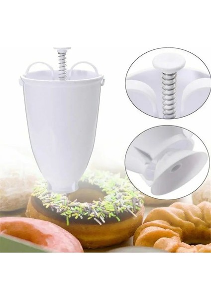 Bir Stil Sihirli Hızlı Plastik Donut Maker Waffle Kalıpları Mutfak Aksesuarı Bakeware Donut Maker Kek Kalıbı Bisküvi Kurabiye Diy Pişirme Aracı (Yurt Dışından) fiyatları