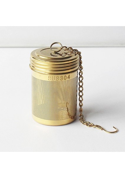 M Tarzı Goldetainless Çelik Çay Süzgeç Yaprak Baharat Bitkisel Demlik Yeniden Kullanılabilir Örgü Filtre Ev Mutfak Aksesuarları (Yurt Dışından) fırsatları