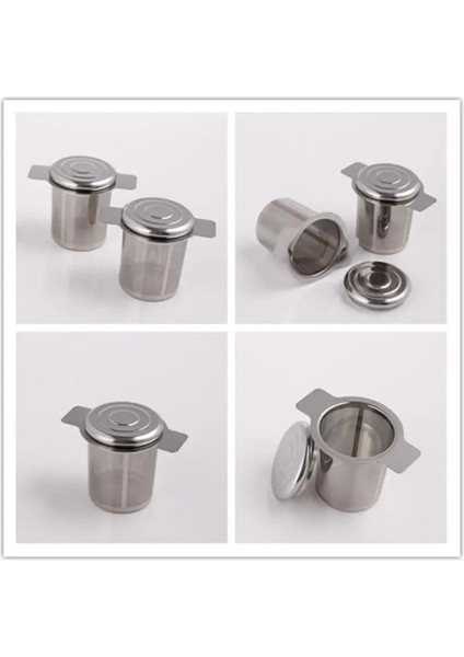Kapak Stili ile Çay Sızıntı Filtresi Yeniden Kullanılabilir Süzgeç Demlik Metal Çay Demlik Teaware Paslanmaz Çelik Gevşek Çay Yaprağı Baharat Filtresi Aksesuarları (Yurt Dışından) indirimleri