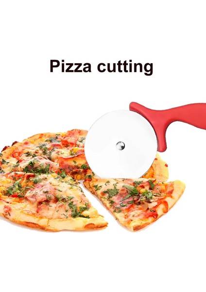 B Tarzı Pizza Dilimleme Paslanmaz Çelik Yuvarlak Pizza Tekerleği Pasta Dilimleme Rulo Hamur Bölücü Kaymaz Saplı Pizza Kesme Makinesi (Yurt Dışından) modelleri