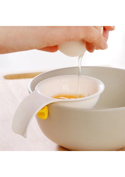 1 Adet Stil Dıy Yumurta Sarısı Beyaz Ayırıcı Yumurta Bölücü Mutfak Pişirme Yumurta Araçları Filtre Yumurta Ayırıcı Mutfak Aletleri Pişirme Aletleri Sıcak 1 Adet (Yurt Dışından)