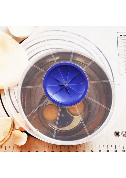 Bir Stil Silikon Kase Örtüsü Sıçrama Su Geçirmez Plastik Yumurta Kase Kapağı Silindir Yumurta Çırpıcı Mutfak Pişirme Kase Örtüsü Aksesuarları Gadget (Yurt Dışından)