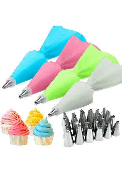 H Tarzı Et Pasta Poşeti Mutfak Kek Buzlanma G Kremalı Pasta Süsleme Araçları Yeniden Kullanılabilir Pasta Torbaları Nozul Setipasta Torbalama (Yurt Dışından) fiyatları