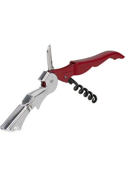 No.5 Tarzı Şarap Şişesi Kapağı Açacağı Tirbuşon Plastik Saplı Paslanmaz Çelik Metal 8 Renk Şarap Bira Kapağı Büküm Kapalı Kavanoz Açacağı Pençe (Yurt Dışından)
