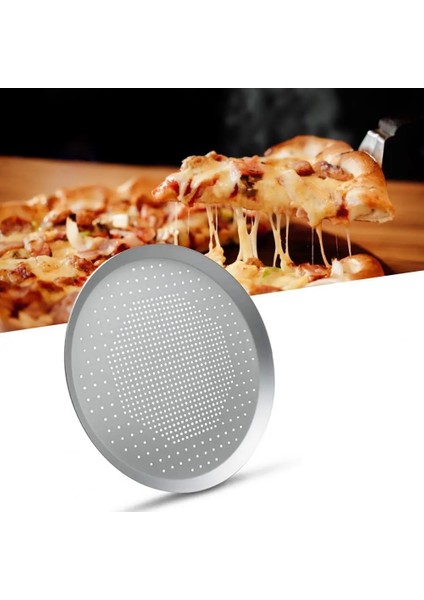 Siyah 1 Stil Pizza Tavası Çevre Dostu Deforme Olmayan Alüminyum Alaşımlı Pizza Fırın Tepsisi Ev Pizza Tavası Için (Yurt Dışından)