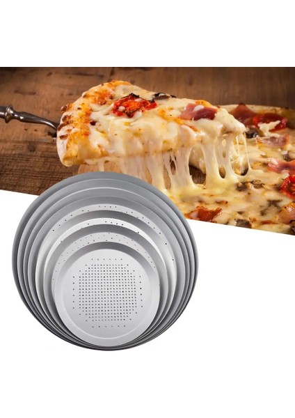 Siyah 1 Stil Pizza Tavası Çevre Dostu Deforme Olmayan Alüminyum Alaşımlı Pizza Fırın Tepsisi Ev Pizza Tavası Için (Yurt Dışından)
