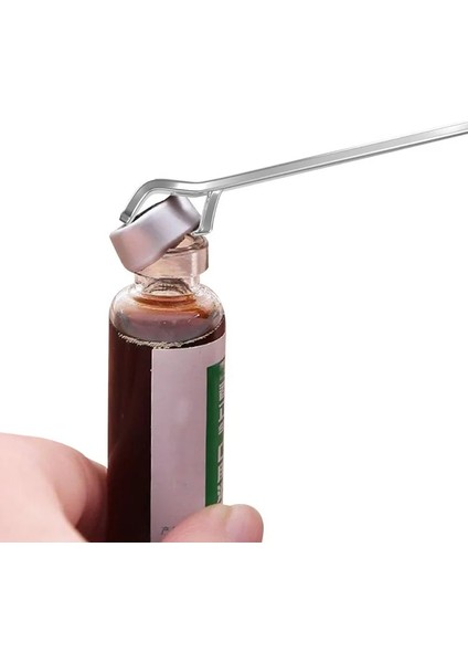 1 Adet Tarzı Çok Fonksiyonlu Paslanmaz Çelik Açacağı Oral Sıvı Flakon Ampul Açacağı Aracı Mutfak Aksesuarları Üstsüz Konserve Açacağı (Yurt Dışından) indirimleri