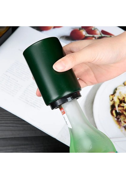 Yeşil Stil Paslanmaz Çelik Bira Şişe Açacağı. Otomatik Itmeli Tip Içecek Açacağı Yaratıcı Mutfak Bar Aracı Mıknatıslı Özelleştirilebilir Logo (Yurt Dışından) fiyatları