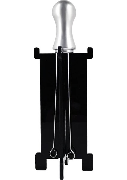 Gümüş Iğne 2 Stili Kahve Sabotaj Düzleştirici Aleti Iğne Tipi Kahve Tozu Dağıtıcı Alüminyum Saplı Iğne (Yurt Dışından)