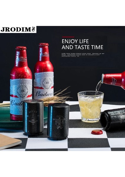 No.14 Tarzı Paslanmaz Çelik Bira Şişe Açacağı Manyetik Otomatik Şişe Açacakları Aşağı Itin Şarap Bira Soda Açacağı Mutfak Bar Aracı Aksesuar (Yurt Dışından) modelleri
