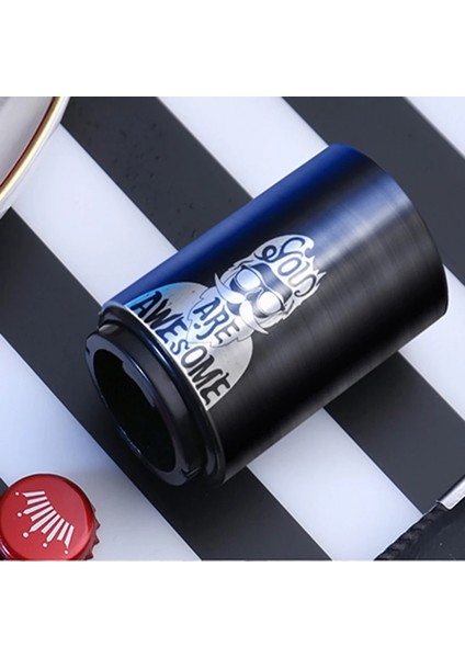 No.14 Tarzı Paslanmaz Çelik Bira Şişe Açacağı Manyetik Otomatik Şişe Açacakları Aşağı Itin Şarap Bira Soda Açacağı Mutfak Bar Aracı Aksesuar (Yurt Dışından) fırsatları
