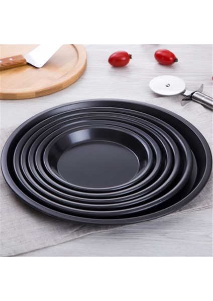 7.5 Inç Derin Tür Tarzı 6 Remium Yapışmaz Pizza Tavası Bakeware Karbon Çelik Pizza Tabağı Yuvarlak Derin Dzza Pan Tepsi Kalıp Kalıp Pişirme Araçları (Yurt Dışından) fırsatları