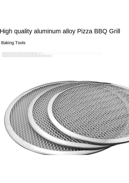 9 Inç Tarzı Alüminyum Kalınlaşmış Pizza Fırın Tepsisi Örgü Mutfak Pizza Aracı Pizza Izgara Aracı Pizza Örgü Ekran Uydurma Pişirme Kalıp Aksesuarları (Yurt Dışından) fiyatları