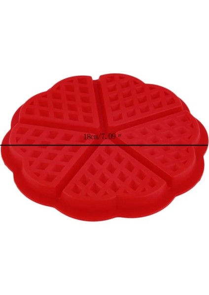 Bir Stil Dıy Kalp Şekli Waffle Kalıp 5-Boşluk Tutma Silikon Fırın Tavası Pişirme Kurabiye Kek Muffin Pişirme Araçları Mutfak Aksesuarları Tedarik (Yurt Dışından)