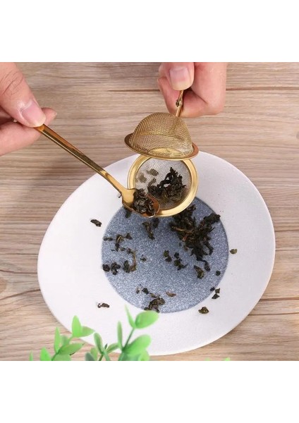 No.1 Tarzı Altın Paslanmaz Çelik Çay Demlik Küre Örgü Çay Süzgeç Ot Baharat Filtre Difüzör Çaydanlık Kupa Teaware Çay Aksesuarları (Yurt Dışından) indirimleri