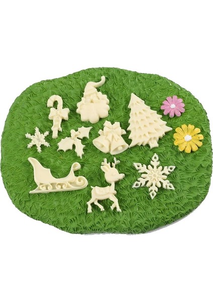 1 Adet Noel Baba Çikolatalı Fondan Kek Kalıbı Noel Ağacı Silikon Noel Kalıbı (Yurt Dışından)