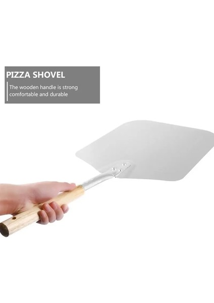 58CM Tarzı 58 cm Ahşap Saplı Pizza Kabuğu Kürek Alüminyum Kek Kürek Spatula Peynir Kesici Kabukları Kaldırıcı Aracı Pişirme Pasta Araçları (Yurt Dışından) fiyatları