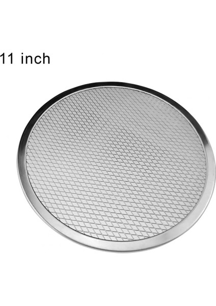 15 Inç Tarzı Alüminyum Izza Tava Kalınlaşmayan Yapışmaz Net Yuvarlak Pizza Örgü Tava Fırın Tepsisi Yeni Mutfak Aleti Bakeware (Yurt Dışından)