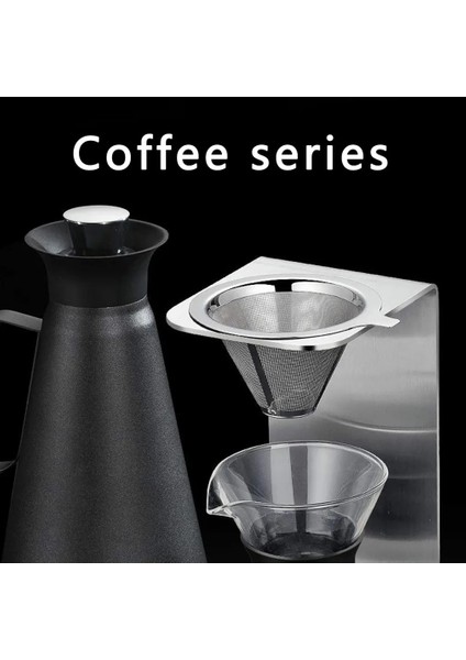 Yeniden Kullanılabilir Kahve Filtresi Paslanmaz Çelik Koni Kahve Filtre Sepetleri Kafes Süzgeç Kahve Damlatıcı Üzerine Dökün (Yurt Dışından) fiyatları