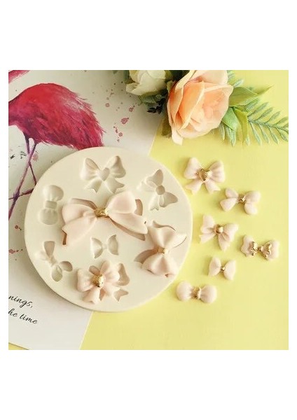 Koyu Haki Stili Çeşitli Boyutlarda Yay Silikon Kalıp Fondan Kalıp Kek Süsleme Araçları Çikolata Gumpaste Kalıpları, Sugarcraft, Mutfak Aksesuarları (Yurt Dışından)