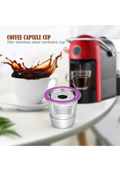 C Stili Paslanmaz Çelik Kahve Kapsül Fincan Keurig Mini Artı Kahve Filtre Aksesuarları Için Yeniden Kullanılabilir K Fincan (Yurt Dışından) fırsatları