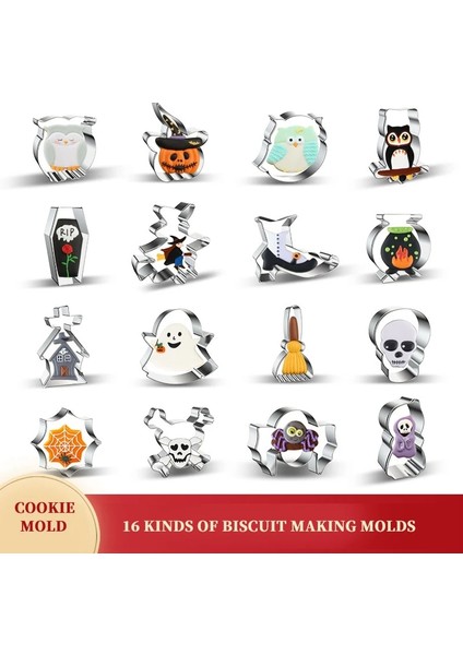 5 Adet-C Tarzı Cadılar Bayramı Kurabiye Kalıbı Mutfak Aksesuarları Mutfak Alet Takımları Mutfak Aletleri Bento Aksesuarları Utensílios De Cozinha (Yurt Dışından) fiyatları